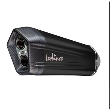 Scarico Leovince LV-12 BLACK per YAMAHA TMAX 560 - TECH MAX Nero