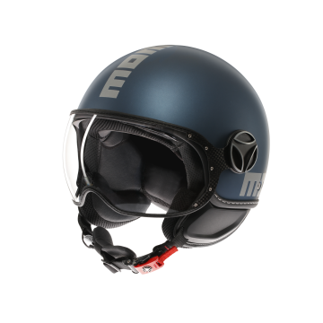Casco jet Momodesign FGTR EVO E2206 Avio Argento opaco