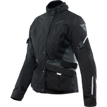 Giacca moto donna Dainese TEMPEST 3 D-DRY Nero Nero Ebano