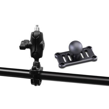 Kit Aggancio Rapido Midland C1042 + C1666 per manubri tubolari RAM 10/30 mm