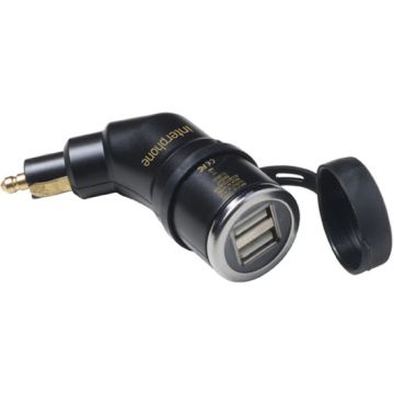 Adattatore Interphone DIN - 12 V con doppia presa USB