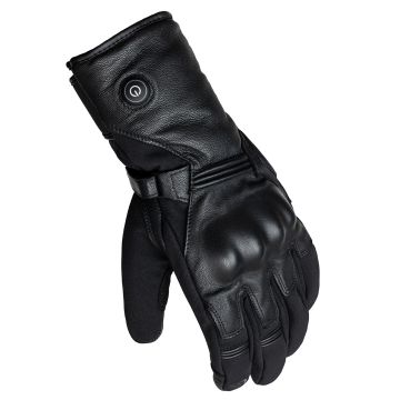 Guanti moto pelle riscaldati Befast WARMED PRO CE Certificati Nero