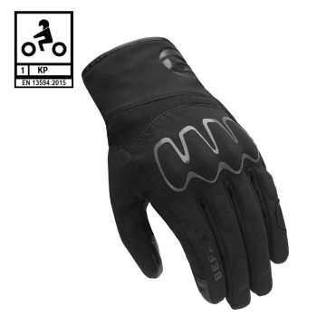 Guanti moto invernali Befast AGILITY CE Nero
