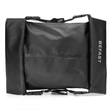 Borsa da sella impermeabile Befast BJLA078 25 litri Nero