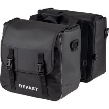 Coppia borse laterali Befast WP750 Waterproof 28 litri Nero