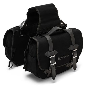 Coppia borse laterali Carburo Matrix Nero 28 litri