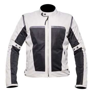 Giacca moto estiva Befast FREELIFE CE certificata Nero Grigio