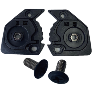 Ricambio meccanismo aggancio visiera con viti Befast per FURIUS