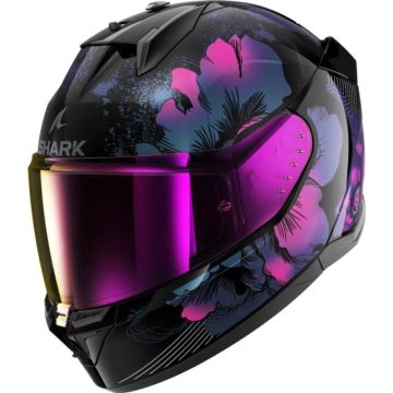 Casco integrale Shark D-SKWAL 3 MAYFER  Nero Viola Glitter