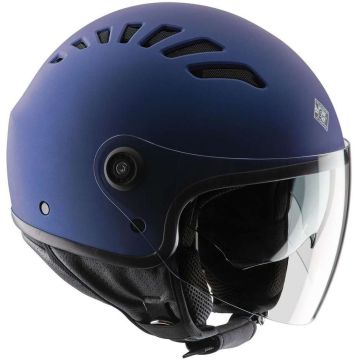 Casco jet Tucano Urbano EL'TANGE Blu Infinito Graphic–A Opaco