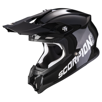 Casco cross Scorpion VX 16 EVO AIR SOLID Nero