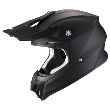 Casco cross Scorpion VX 16 EVO AIR SOLID Nero opaco