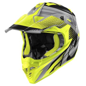 Casco integrale Cross GIVI 60.1 Fresh Nero Giallo