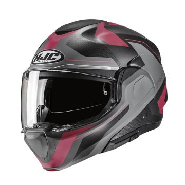 Casco Modulare Convertibile HJC F100 Bios Rosa