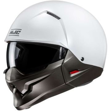 Casco Jet HJC I20N Bianco Perla Con Mentoniera Staccabile