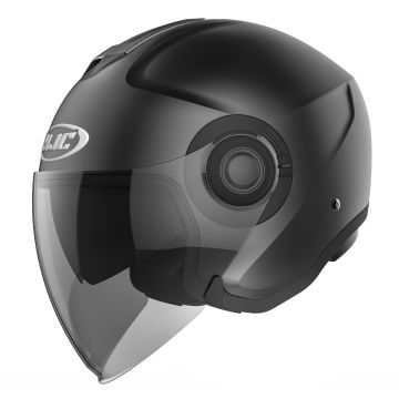 Casco jet HJC i40 MATT Nero opaco