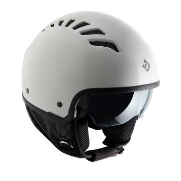 Casco jet Tucano Urbano EL FRESH Bianco Ghiaccio Lucido