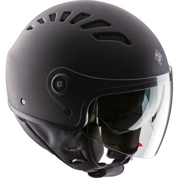 Casco jet Tucano Urbano EL TOP Grigio Carbone Opaco