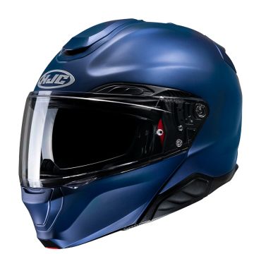 Casco modulare Hjc RPHA91 Semi Flat Metallic Blue