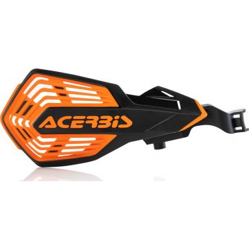 Coppia paramani cross Acerbis K-Future Nero Arancio