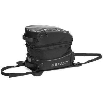 Borsa serbatoio Befast grande 28 litri 3 in 1 Nero Argento