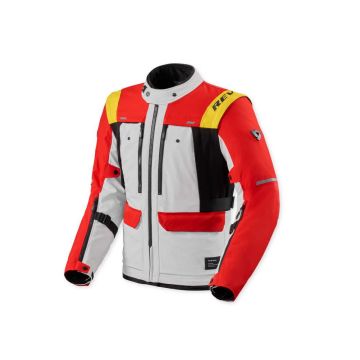 Giacca Moto Rev'it Offtrack H2O Rosso Bianco