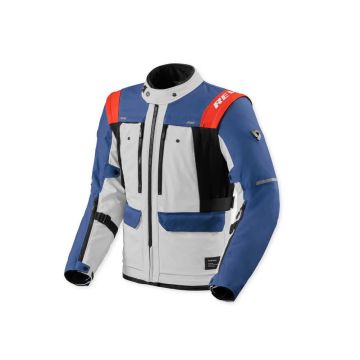 Giacca Moto Rev'it Offtrack H2O Blu Grigio