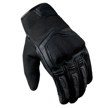 Guanti moto estivi Carburo RETRO MESH CE Nero