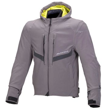 Giacca moto Macna Habitat WP grigio scuro