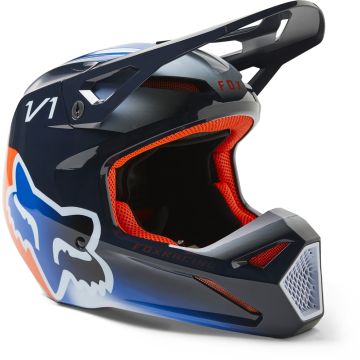 Casco cross Fox Racing V1 TOXSYK MDNT