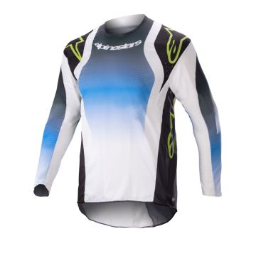 Maglia cross bambino Alpinestars YOUTH RACER PUSH NIGHTLIFE UCLA Blu Bianco