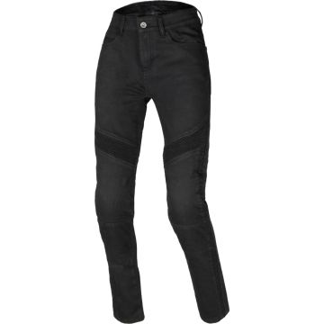 Pantaloni moto donna estivi Macna Countera Nero