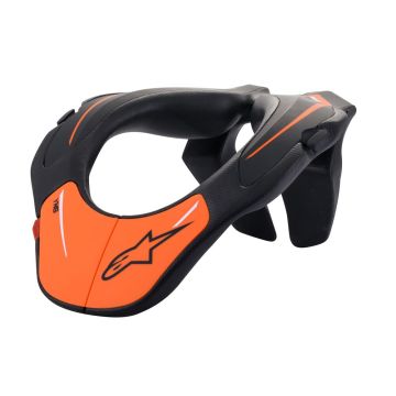Supporto collo bambino Alpinestars Youth Neck Support Nero Arancione
