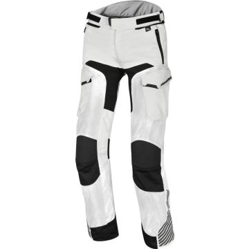 Pantaloni moto Macna Versyle Grigio chiaro Nero