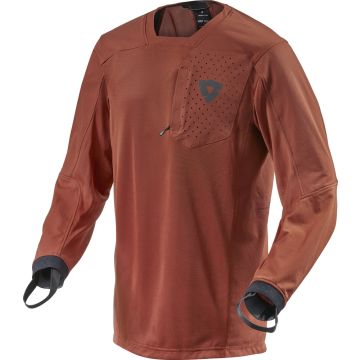 Maglia cross Rev'it Dirt Sierra Rosso Borgogna