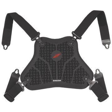 Protezione petto Zandonà NETCUBE ARMOUR CHEST taglia L-XL Nero