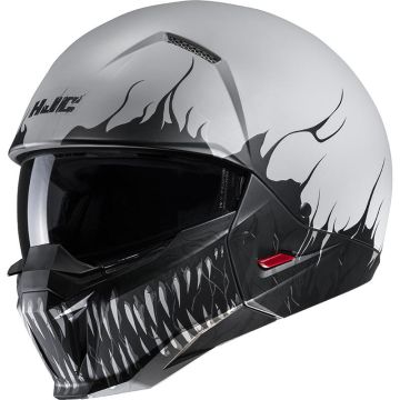 Casco Jet Hjc i20 SCRAW Grigio Nero