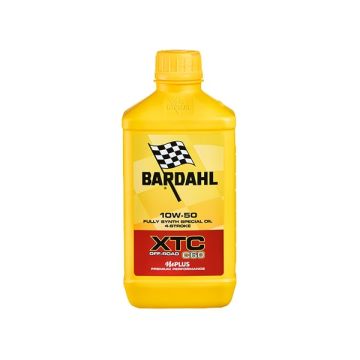 Olio motore lubrificante Bardahl XTC C60 OFF ROAD 10W-50 1 litro motori 4T