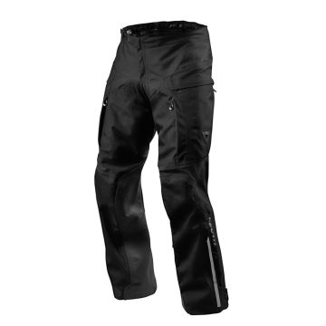 Pantaloni cross accorciati Rev'it Dirt Component H2O Nero