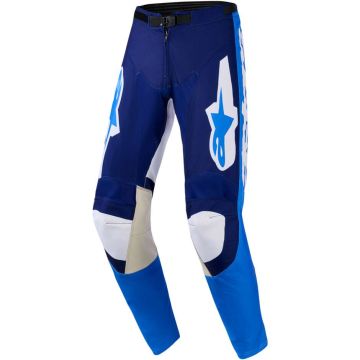 Pantaloni Cross Alpinestars Racer Riway Blu Bianco Azzurro