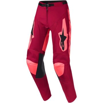 Pantaloni Cross Alpinestars Racer Riway Corallo Rosso Scuro