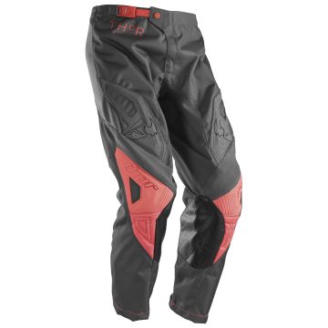Pantaloni cross donna Thor Phase Clutch charcoal corallo