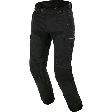 Pantaloni moto touring Macna Novado WP 3 strati Nero