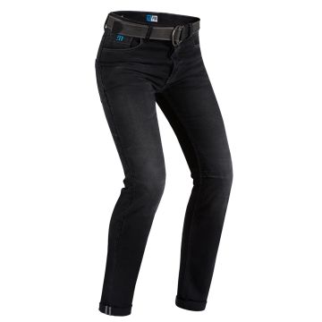 Jeans moto PMJ - Promo Jeans CAFERACER Nero