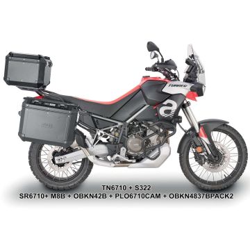 Portavaligie laterale MONOKEY Givi per Aprilia Tuareg 660