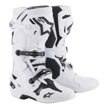 Stivali cross Alpinestars TECH 10 Bianco Nero