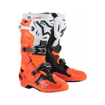 Stivali Cross Alpinestars Tech 10 Enduro Arancio Fluo