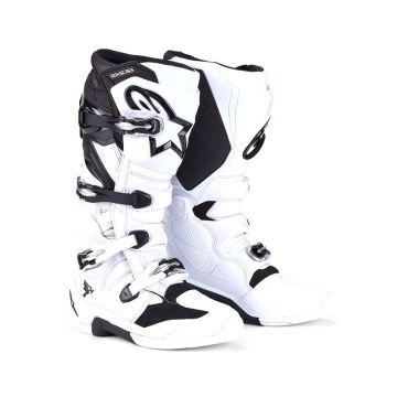 Stivali Cross Alpinestars Tech 7 Bianco