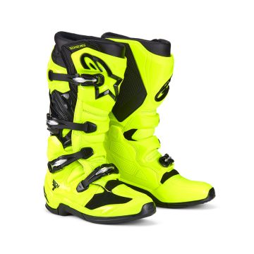 Stivali Cross Alpinestars Tech 7 Giallo Fluo