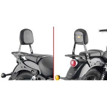 Givi Schienale R Enfield Super Meteor 650 '23 Nero Lucido